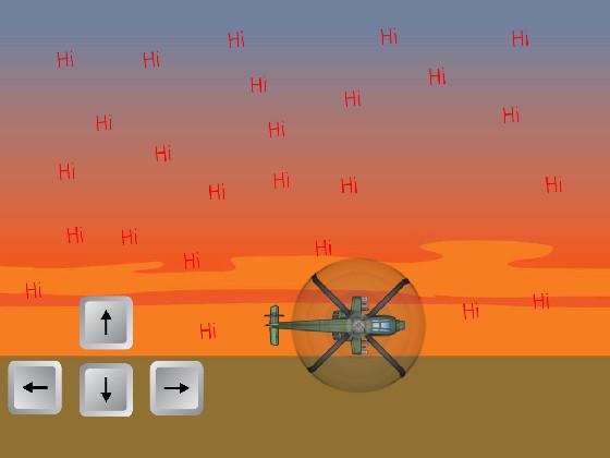 Move the helicopter