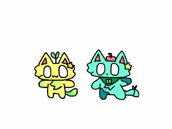 two silly cat ocs