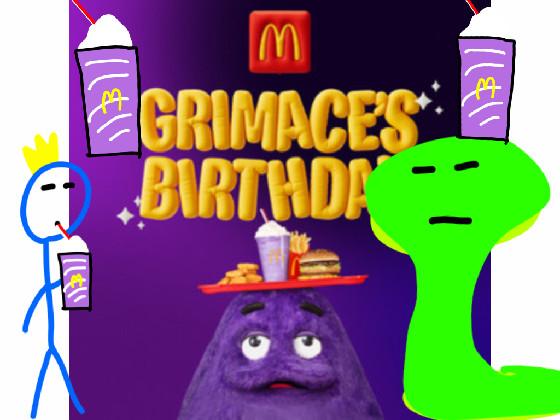 Happy Birthday Grimace 1