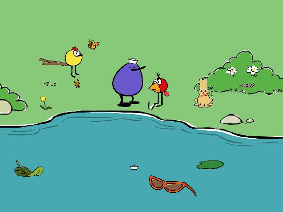 When Chirp Swims (BASED ON AN EPISODE) Peep and the Big Wide World 1