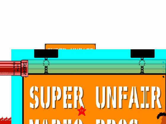 Super Unfair Mario Bros 1 1