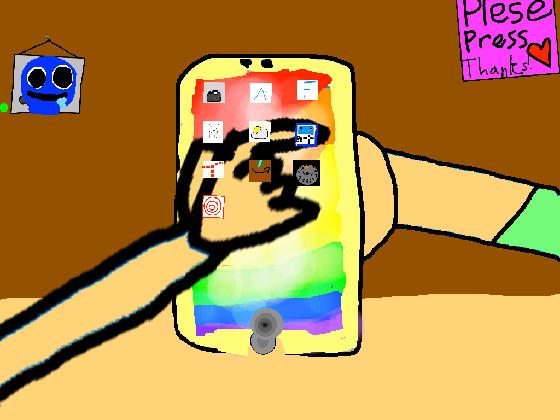 Playing on my phone jordy
