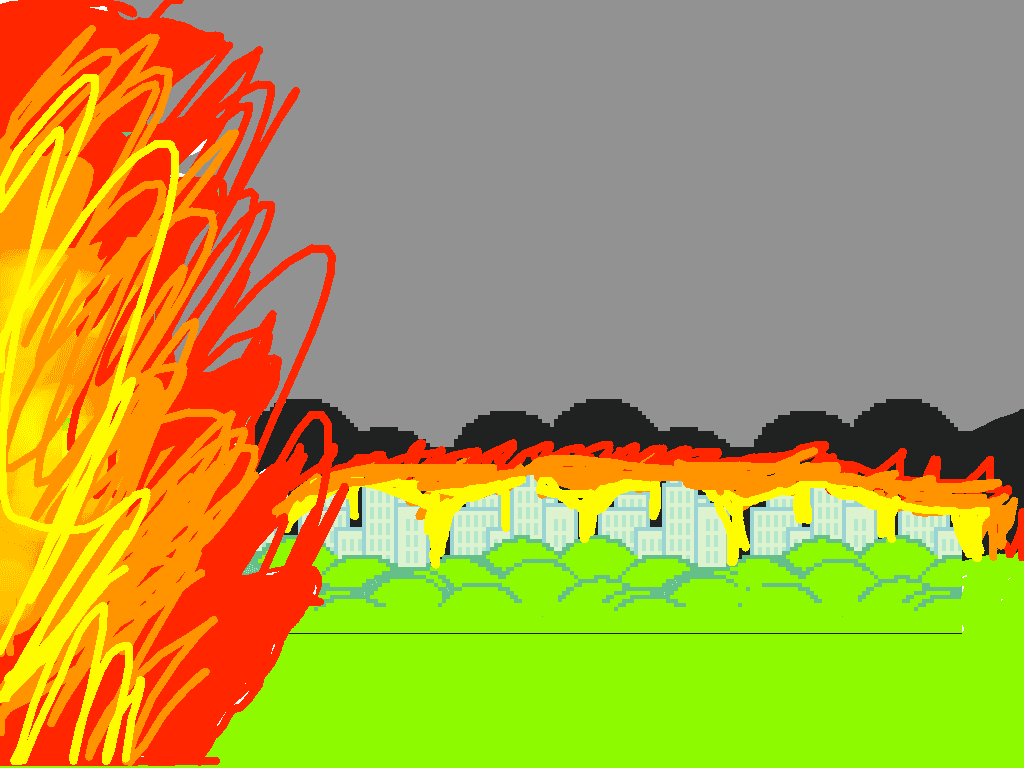 burning flappy bird