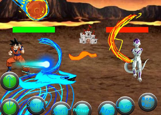 dbz goku v.s  freiza