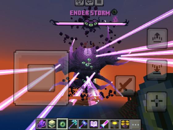  possible in Minecraft that you can summon the end storm Overpowered loot, but like going to the end - copy