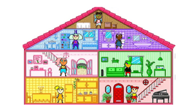 My Pixel Home: Dollhouse Game