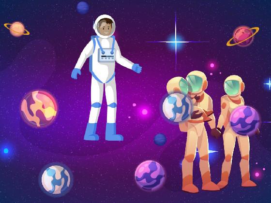 Lonely spaceman