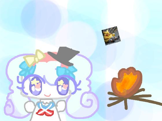 roasting marshmallows 1