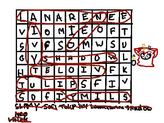 wordsearch find y name 1