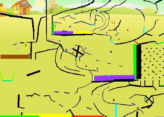 Long Marble Race Course