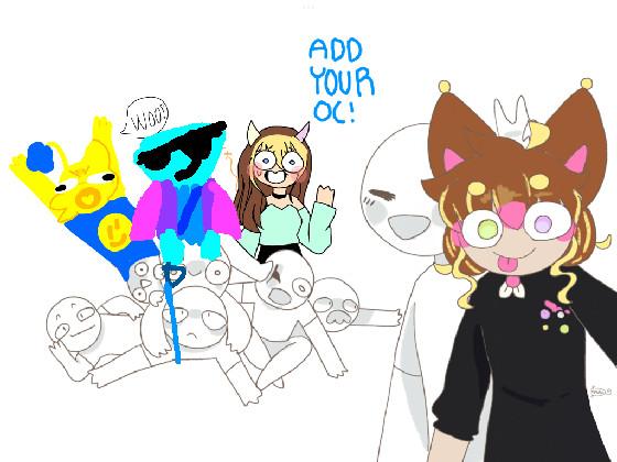 re:re:Add ur oc in the group photo! 1