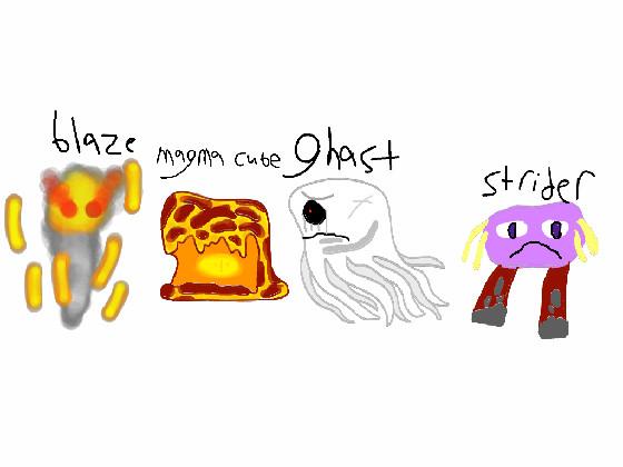 realistic nether mobs
