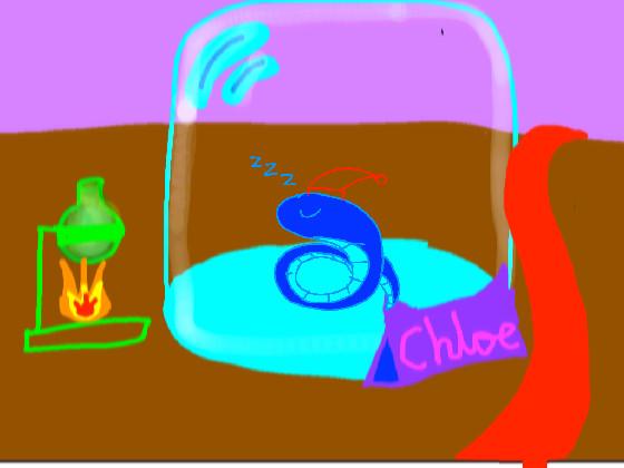 Chloe,the ill snake!