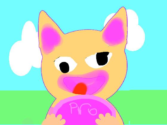 blinking and playing a game 