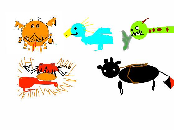 my circle and line dragons