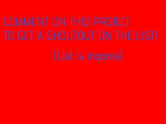 comment for shoutout! 1