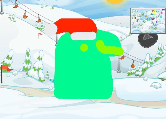 the Christmas blobs