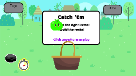 Catch The apple&#039;s