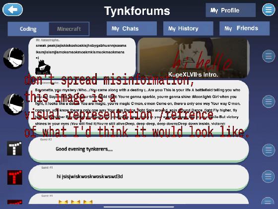 Tynker Forums?