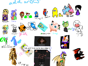Add your oc’s!