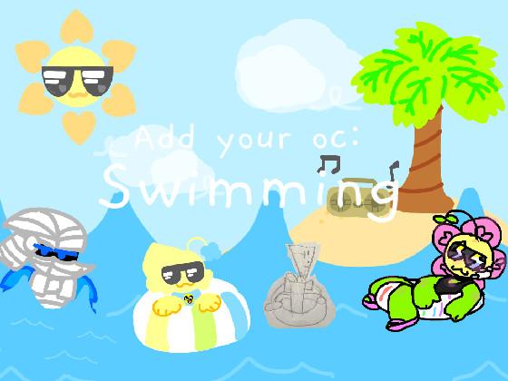 RE:add ur oc: Swimming! 1 1