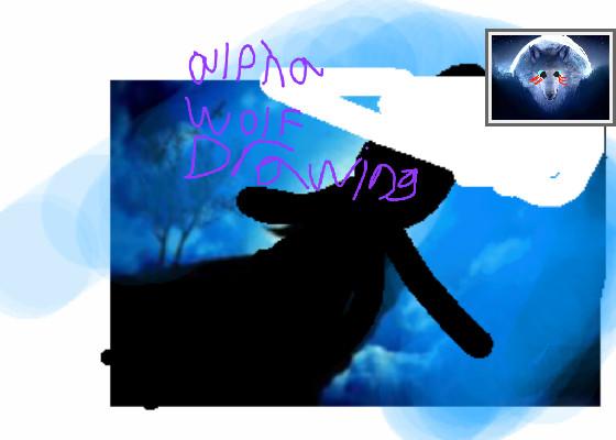alpha wolve drawing