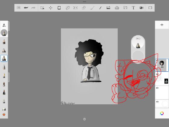 first drawing on diff app 1