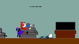 Add your OC being bored