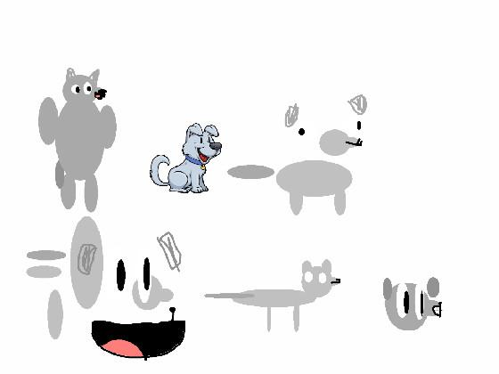 Old sprites for crazy dog