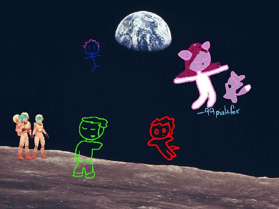 Add ur oc on the moon