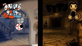 add ur oc bendy or cuphead