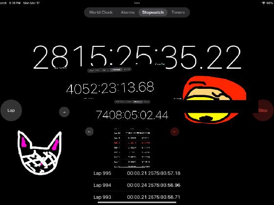 7408 hours