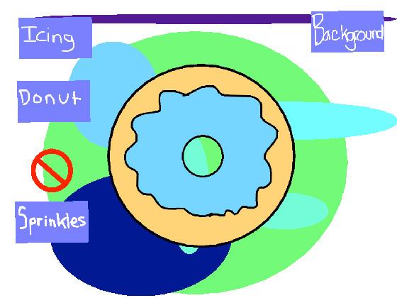 make a beautiful donut