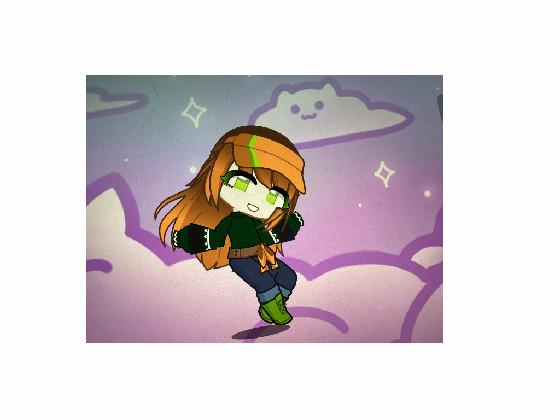i made my oc in gacha