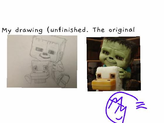 comparing my drawing