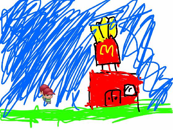 walk by McDonald’s