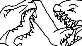 Trex vs Drex Animation
