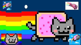 Nyan cat: Lost in space