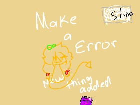 make a error 1