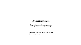 Nightwoven (Chapter 1)