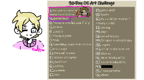30 day oc challenge