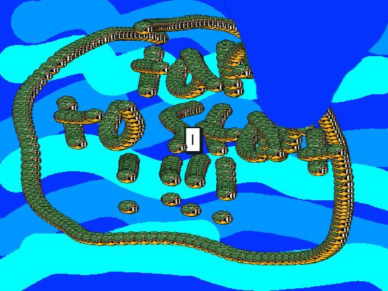 Swiming turtle (HARD)