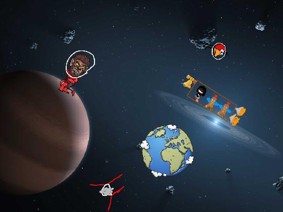 Add your oc in Space. 1