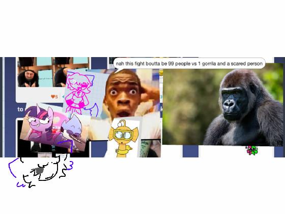 100 men vs. 1 gorilla 💀 1