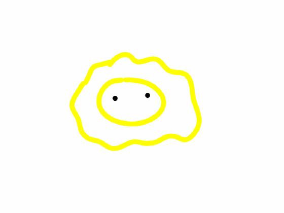 egg but cracked open thing