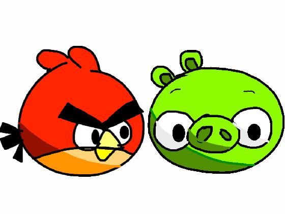 all angry birds and pigs