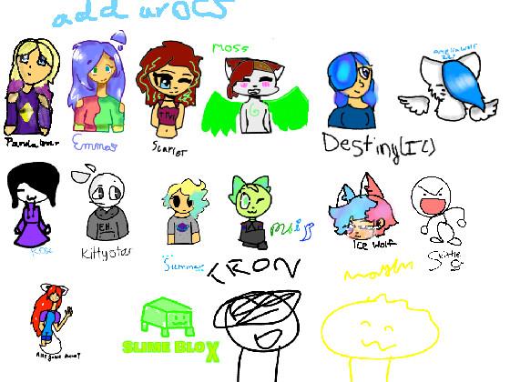 Add your oc’s! 1 1