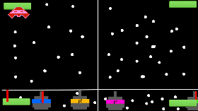 space invaders 4 player