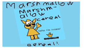 Marshmallow cereal ad
