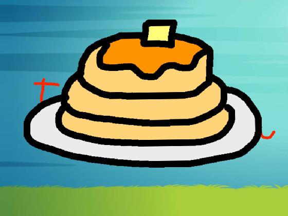 how to draw pancakes